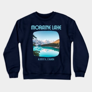 Moraine Lake Alberta Canada Crewneck Sweatshirt